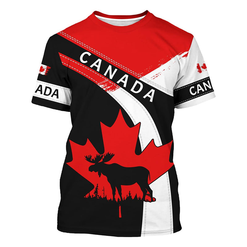 2025 Fashion New Canada T-shir - Street Fashion Canada recension och pris