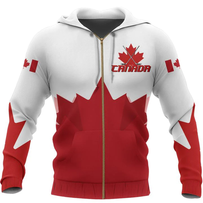 Canada Moose Hoodie Canada Is  - Street Fashion Canada recension och pris