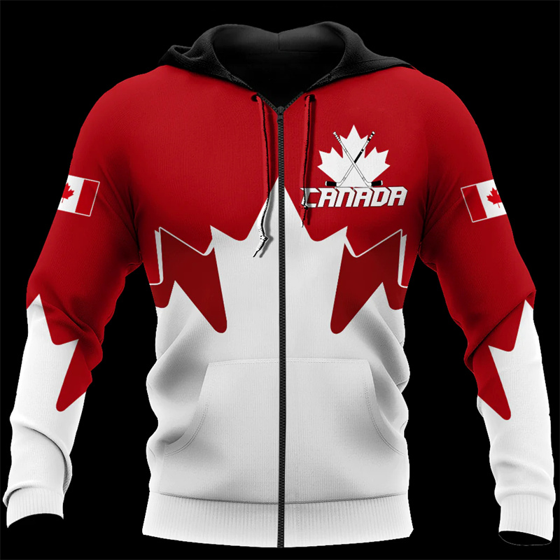 Canada Moose Hoodie Canada Is  - Street Fashion Canada recension och pris