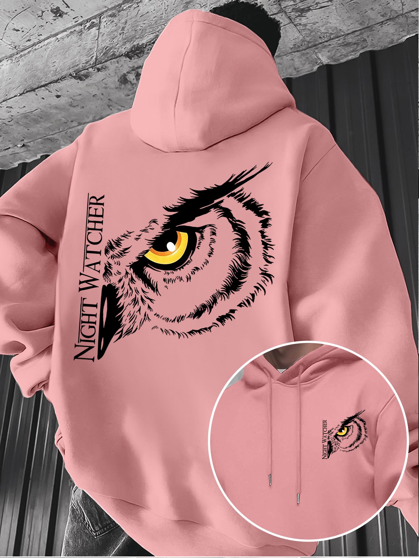 Night owl big eye pattern prin - Fashion Street Night recension och pris